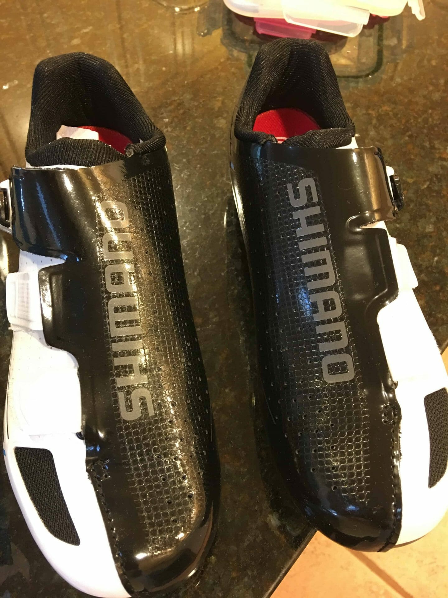 shimano offset cycling shoes
