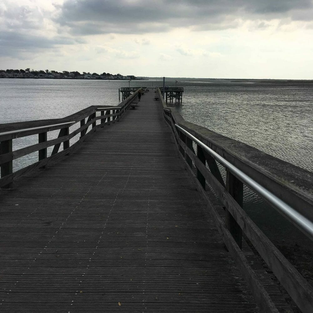 boardwalk at Norman Levy