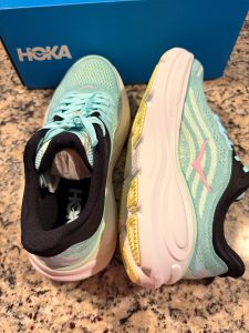 side view of the Hoka Bondi 9