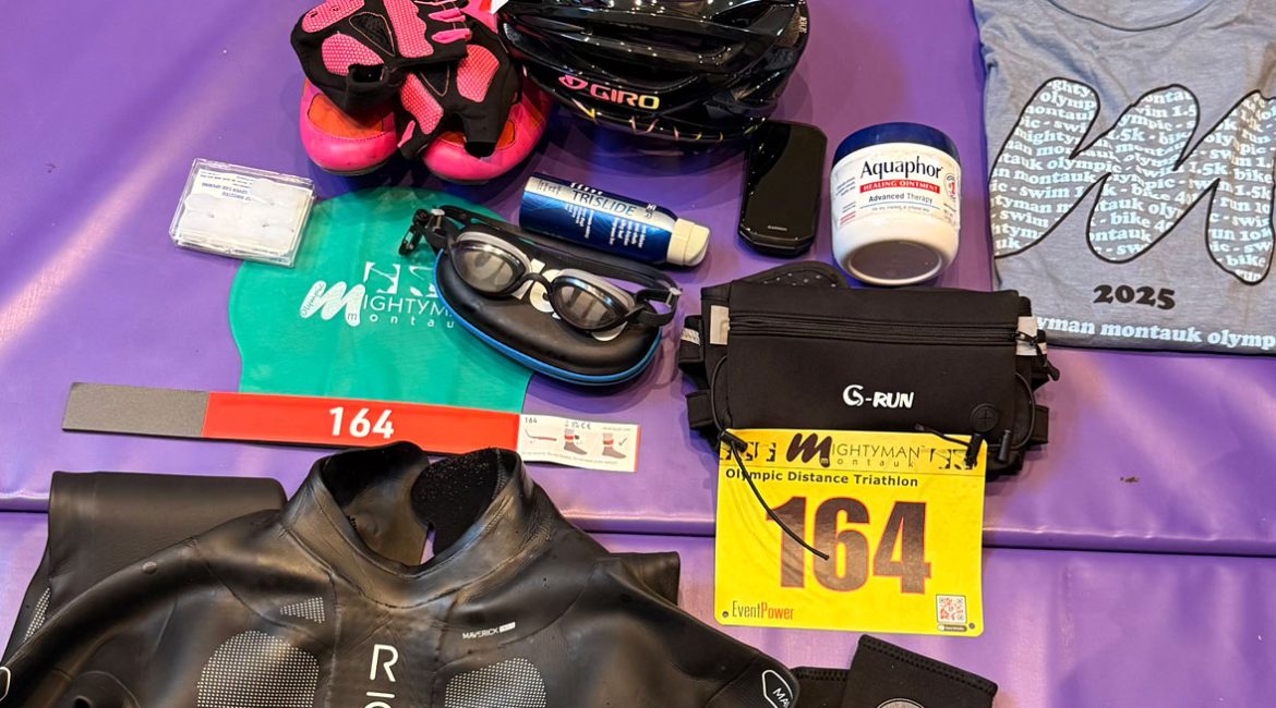 preparing for the race
