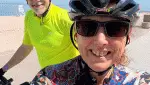 Hilary and Ray at the North Fork Ride