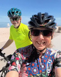Hilary and Ray at the North Fork Ride